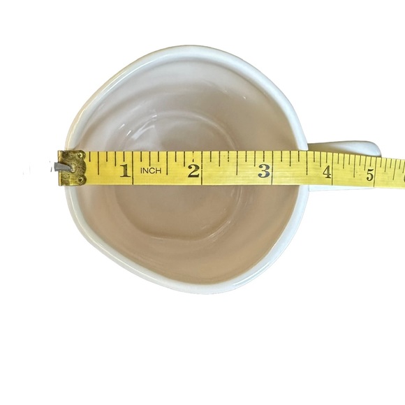 Rae Dunn BE CURIOUS Mug White with Large Long Letters Coffee Tea NWT 2018 OG - Picture 10 of 11